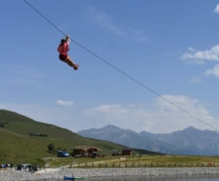 Tyrolean traverse