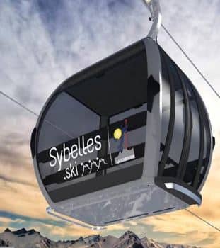 1st gondola lift at Les Sybelles