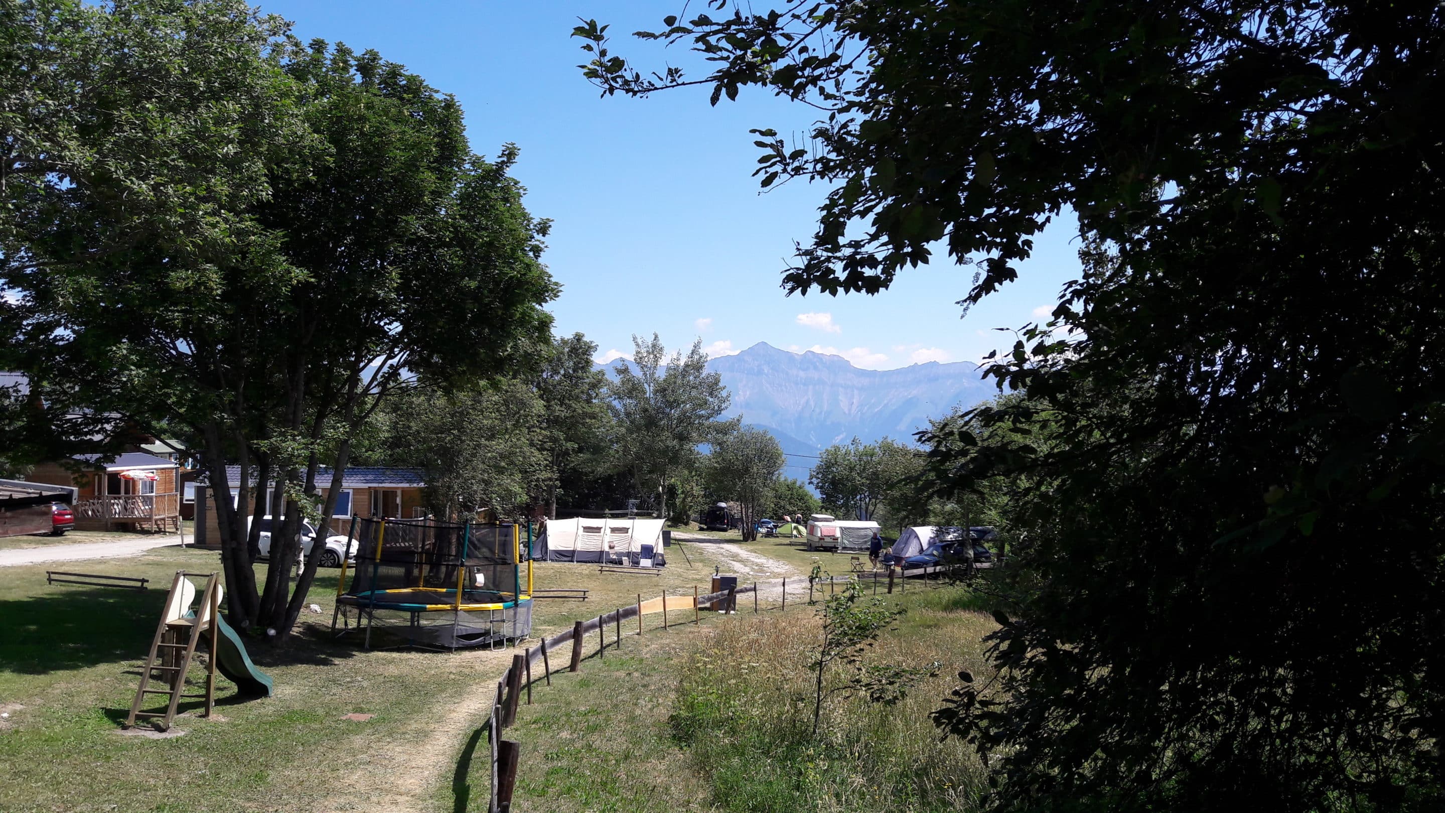 Savoy wine takeaway at the Col la Toussuire les Sybelles Maurienne Savoie caravan park